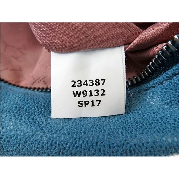 Stella McCartney Teal Chain-Embellished Shoulder Bag - Picture 15 of 16